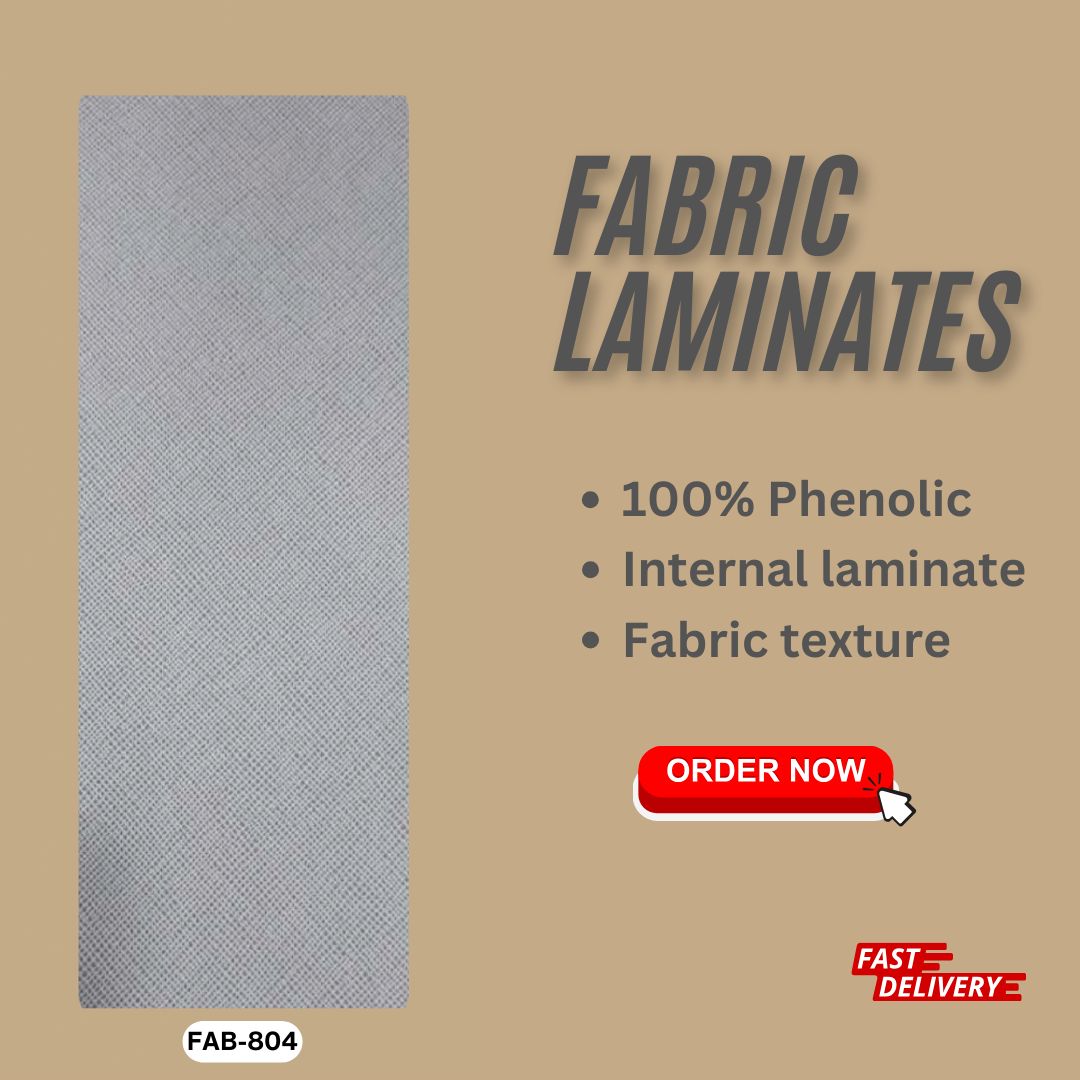 FAB 804 - FABRIC INSIDE LAMINATES (100% PHENOLIC) - 8FT x 4FT