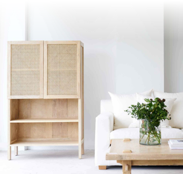 STAR NATURAL DARK - 60 X 750 CM (50 SQ FT) -  RATTEN CANE WEBBING - CLASSIC & DIVINE