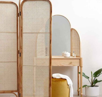 STAR NATURAL WHITE - 60 X 750 CM (50 SQ FT) -  RATTEN CANE WEBBING - CLASSIC & DIVINE