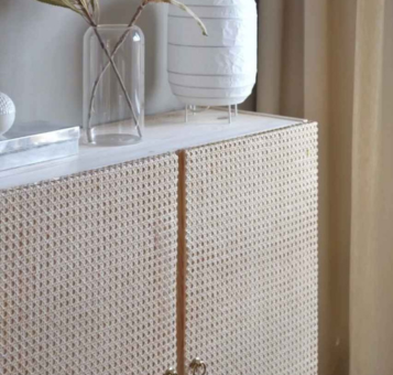 STAR NATURAL WHITE - 60 X 750 CM (50 SQ FT) -  RATTEN CANE WEBBING - CLASSIC & DIVINE