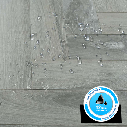 236 - MACASSAR EBONY - AC5  470MM X 95MM X 12MM - HERRINGBONE COLLECTION - REAL WOOD - MATT SURFACE - LAMINATE FLOORING